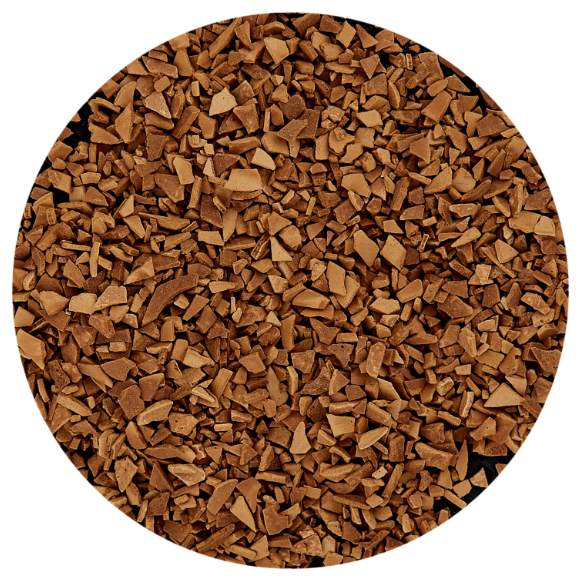 А вот это уже сублимированный. Четкие грани и твёрдая структура, ну и само собой более высокая стоимость.