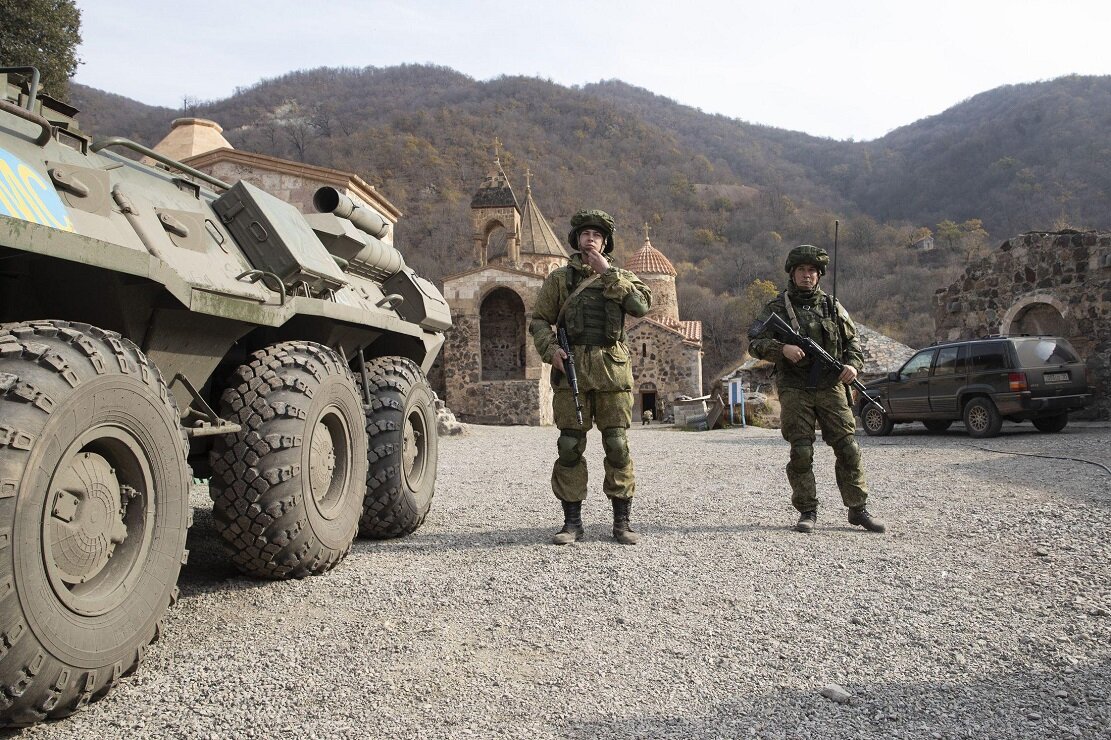 Российские миротворческие силы в Нагорно-Карабахской Республике (Республике Арцах) - Фото из открытых источников сети Интернета