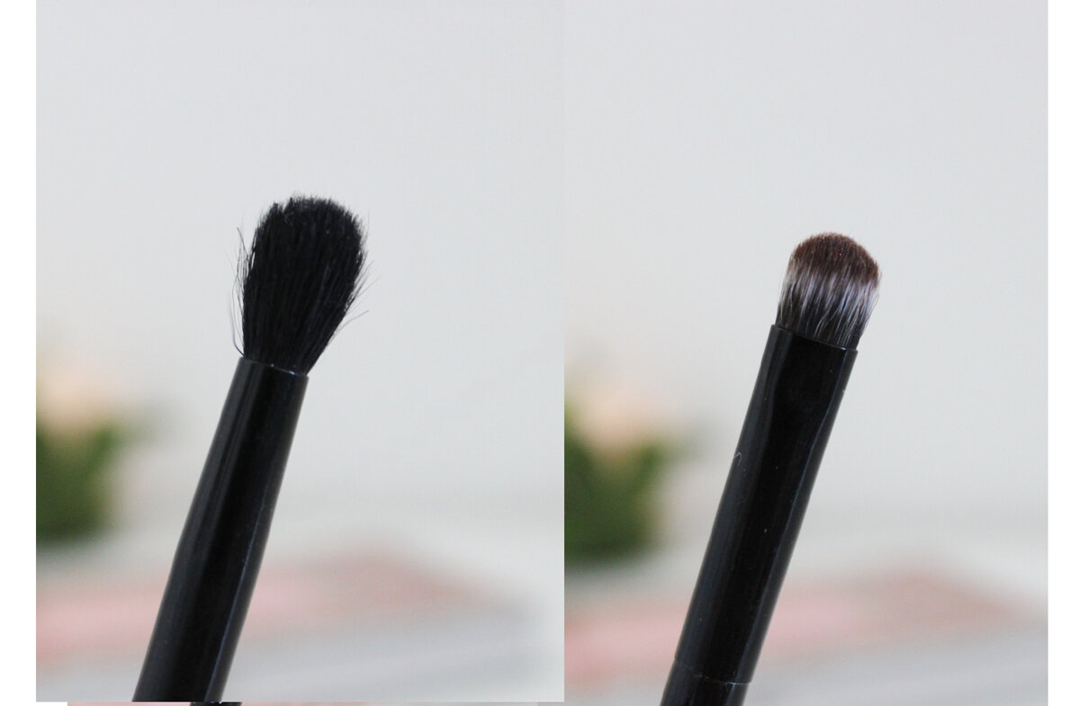 Двусторонняя кисть идет в комплекте ко всем палеткам от Anastasia Beverly Hills