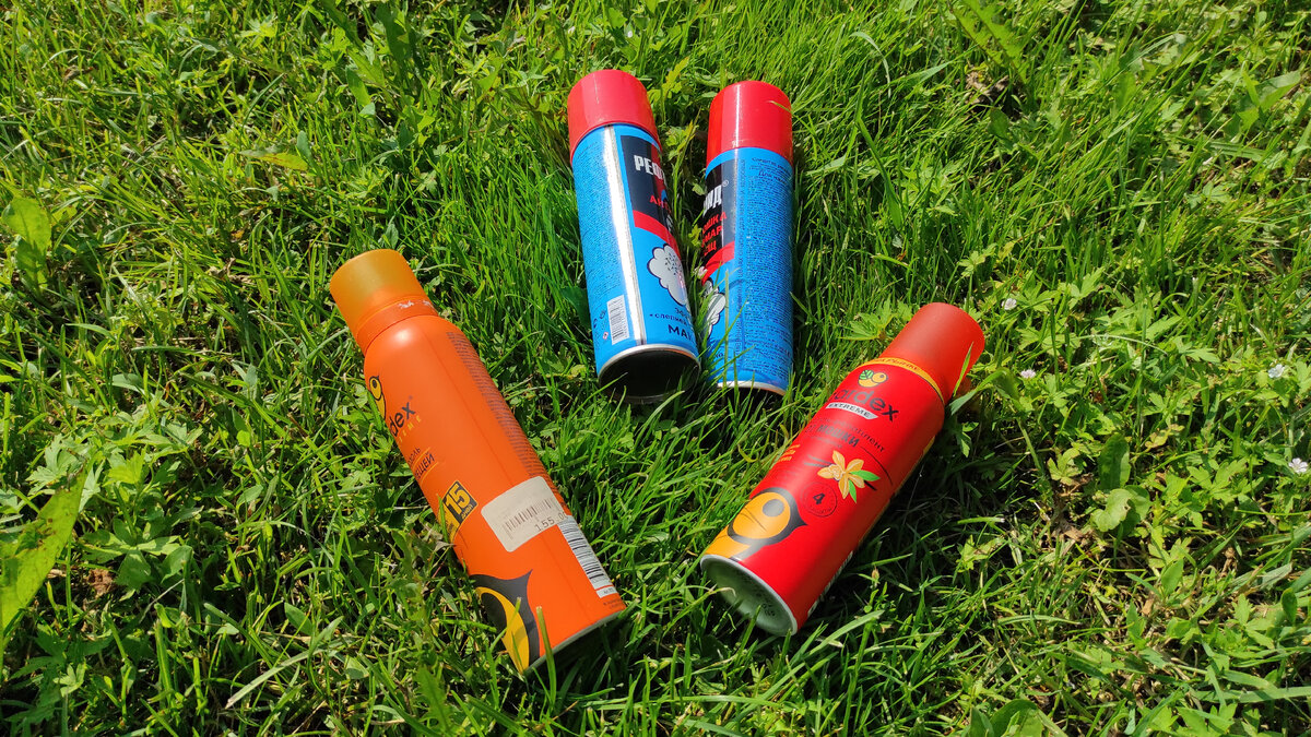 Каждого флакончика хватает всего на несколько дней, если много времени проводить на улице. Фото автора