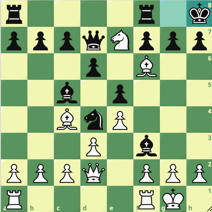 Яркая игра Капабланки и мат против Чайеса (Мат в 2 хода) в партии 1913 года, Чистые шахматы: А. Алехин и Ко