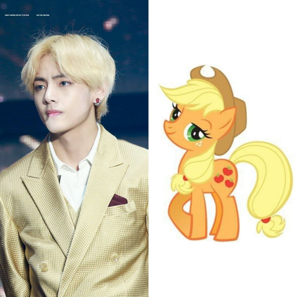 Ким Тэхён как Эпплджек.