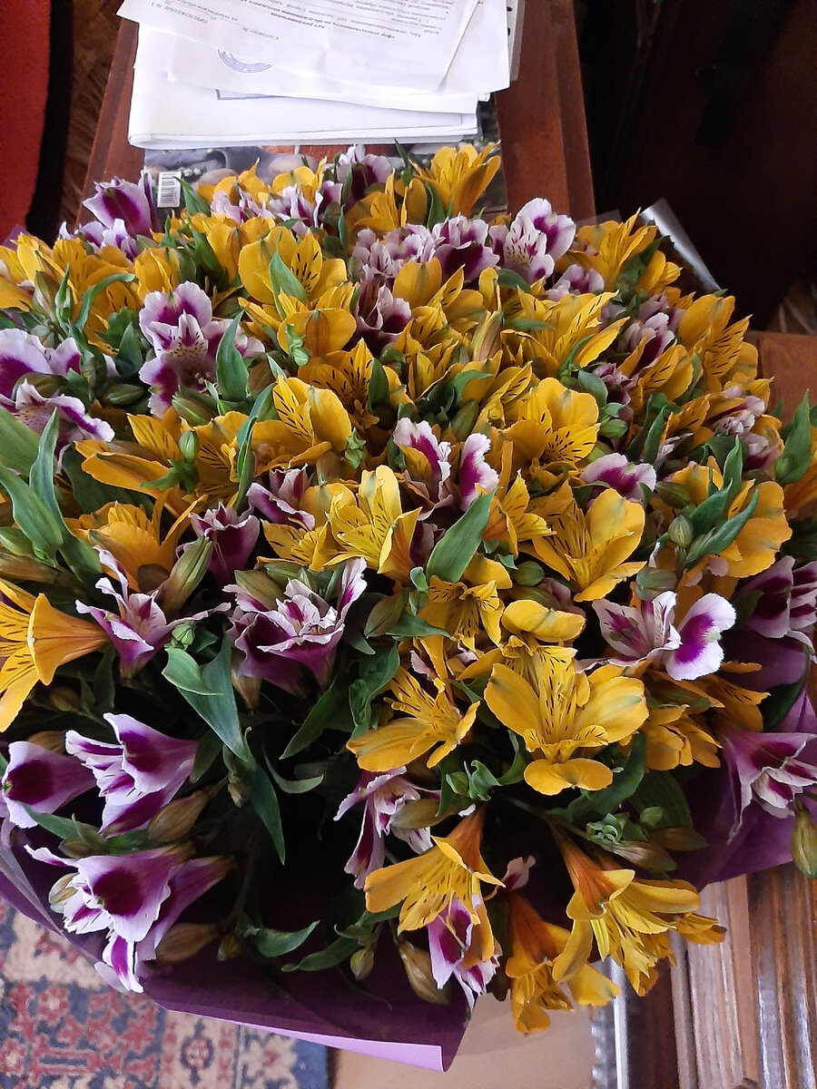 Теперь мне часто дарят эти цветы