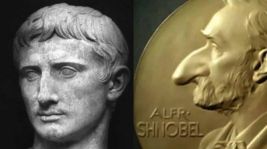 Римский профиль носа