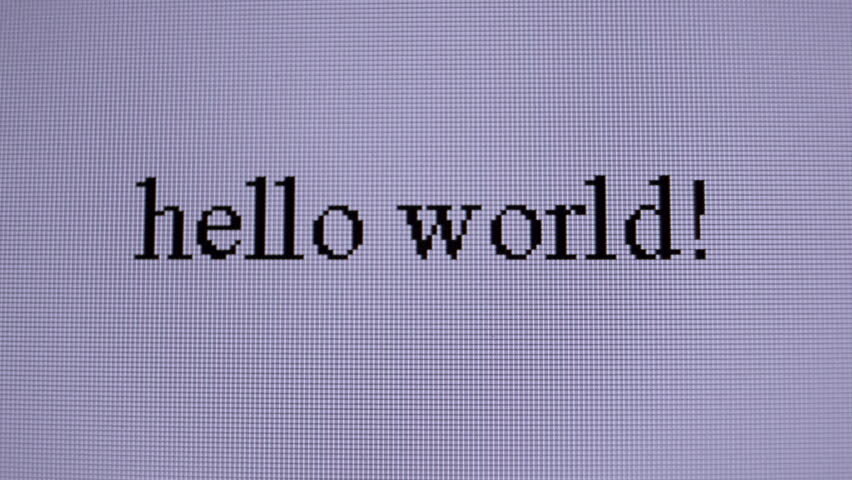 S hello world