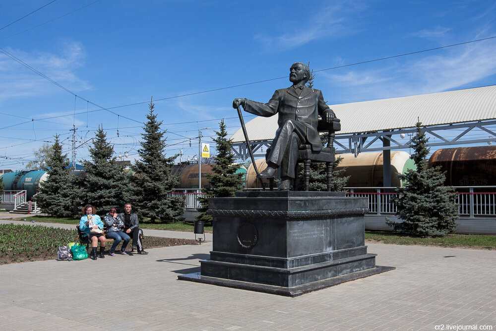 Памятник Савве Мамонтову. Сергиев Посад, Московская область. Фото автора статьи