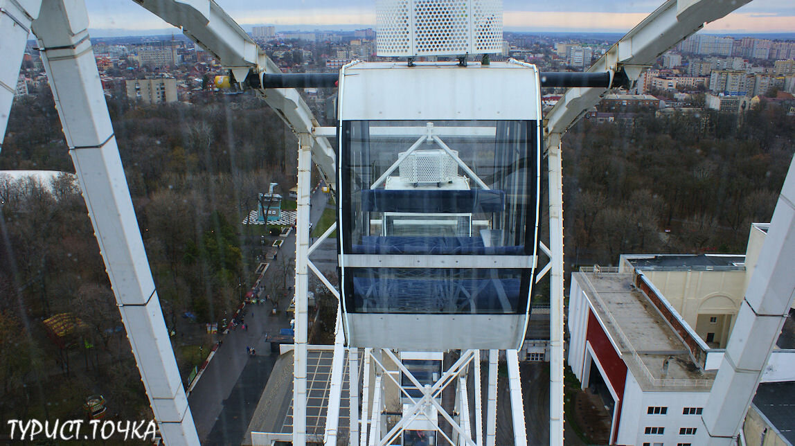 колесо обозрения ростов на дону высота