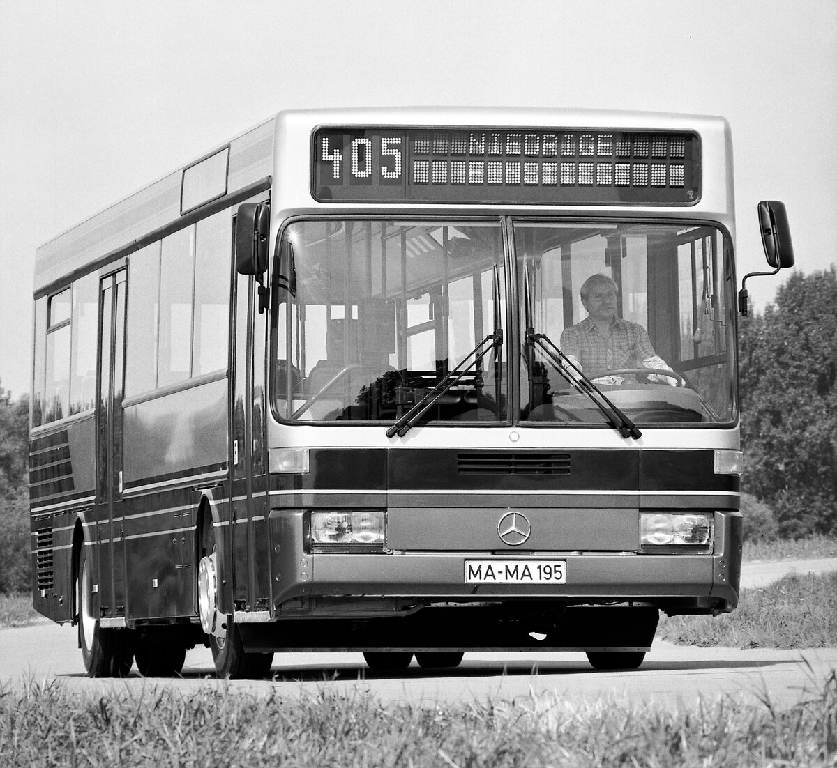 Mercedes-Benz O 405 & MAN SL 202. Войти в одну реку дважды. | Troll&Bus |  Дзен