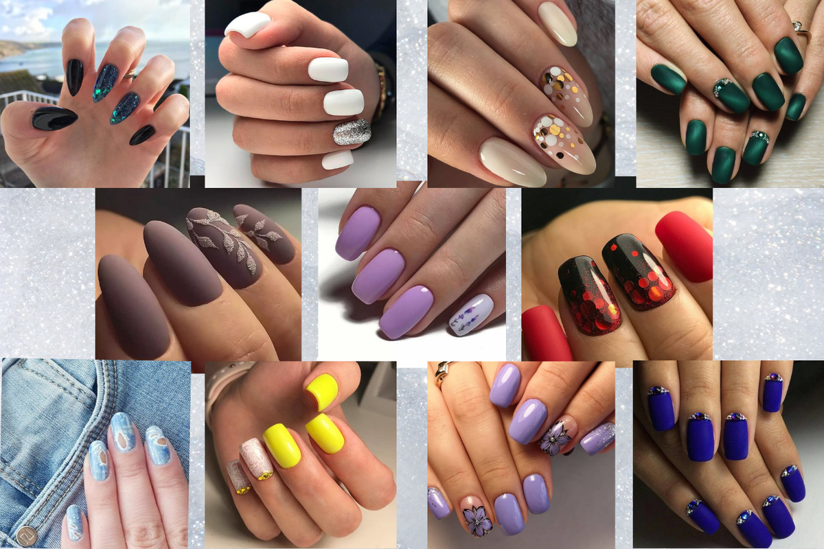 Актуальная палитра цветов в маникюре-2022