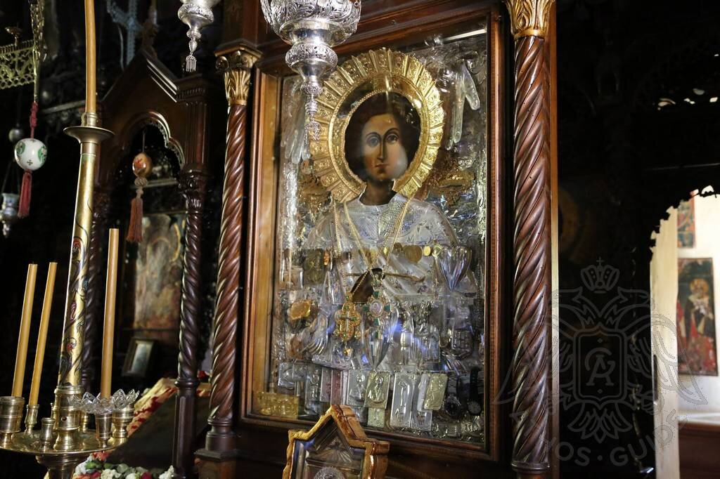 Чудотворная икона скита Св. Пантелеймона