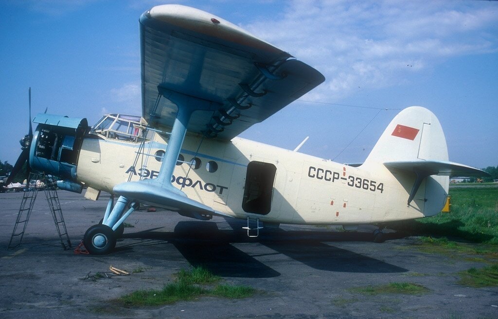 Ан-2П. Источник фото: https://wikimedioc.com/album/Aircraft%20at%20Rzhevka%20Airport