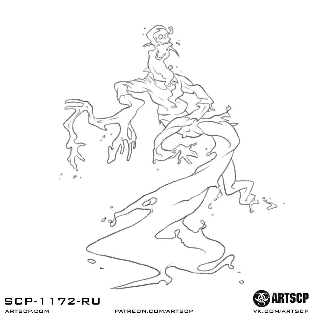 Сотрудник класса D после воздействия SCP-1172-RU - Заменитель