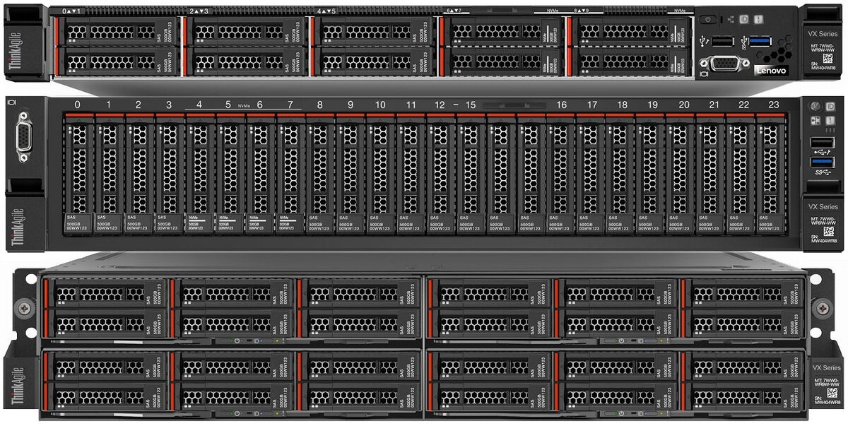 Семейство серверов Lenovo ThinkSystem на базе процессоров AMD