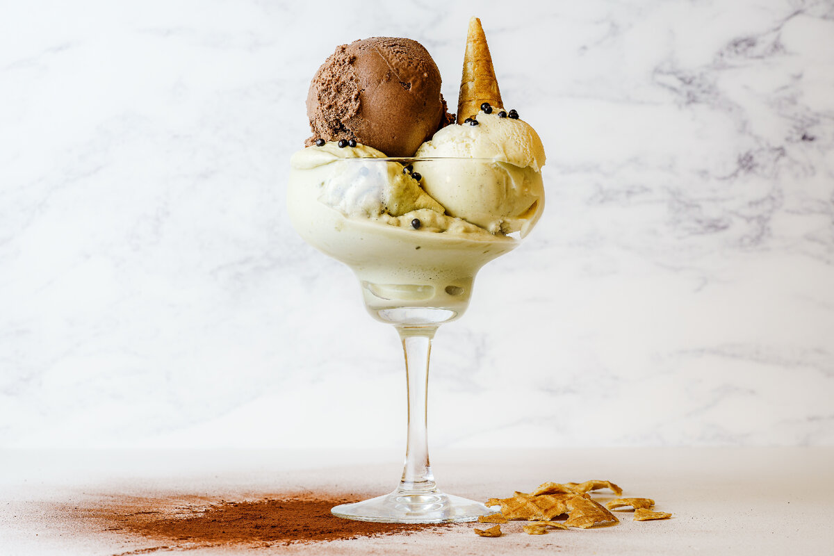 Мороженое без сливок – пошаговый рецепт приготовления с фото
