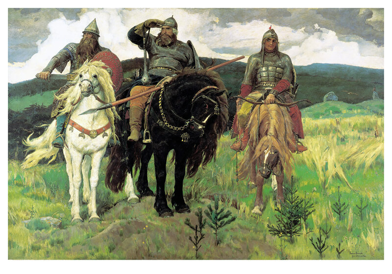 Виктор Михайлович Васнецов "Богатыри" 1871-1898