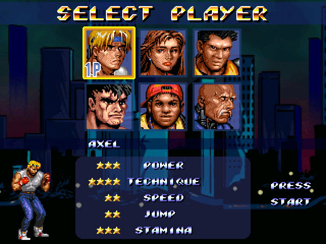 Экран Выбора Персонажа v5.0-5.1