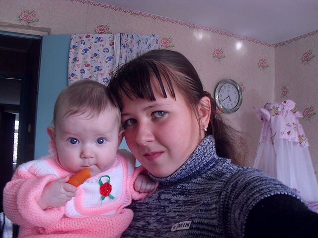 Я и мой маленький ангелок. 
