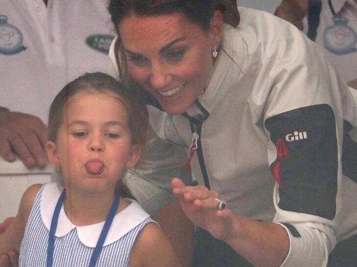 Кейт Миддлтон с принцессой Шарлоттой. Фото: Global Look Press