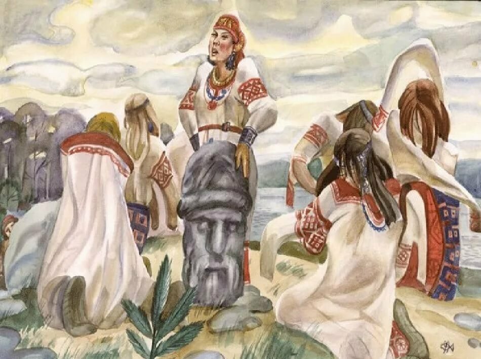 Легенда из глубины веков 119. Мордовский эпос Масторава. Мастор-ава Мордовская богиня. Мордва финно-угорский народ. Масторава богиня земли.