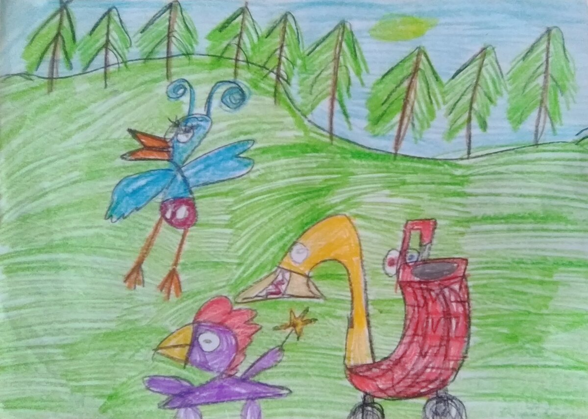 рисунок Серафима