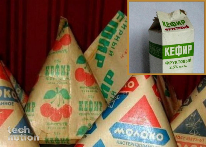 Молочка в СССР была очень вкусной, особенно фруктовый кефир / Изображение: дзен-канал technotion