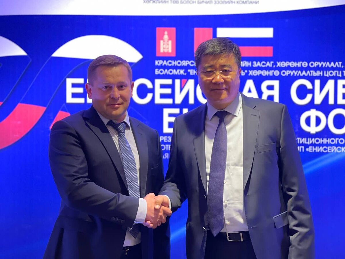 Андрей Кукарцев, руководитель группы компаний «БРИЗ» и Энхбаатар Доржхуугийн, генеральный директор “UILSIIN ZAM” LLC, видят большие перспективы в совместной работе