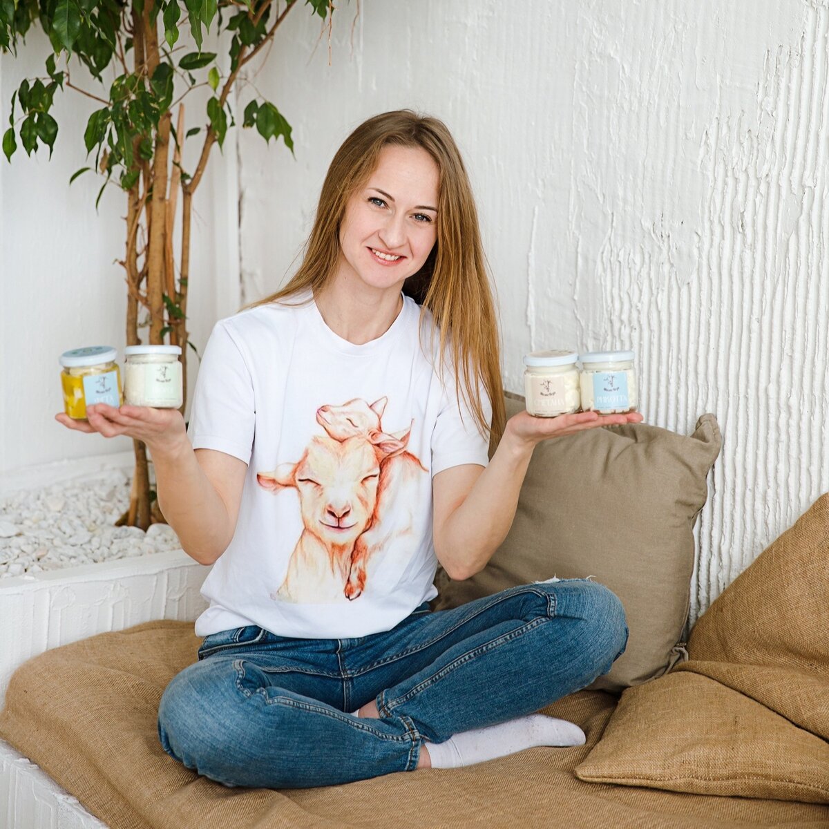 Знакомьтесь, Екатерина Дорофеева - глава хозяйства «Мама-Коза»