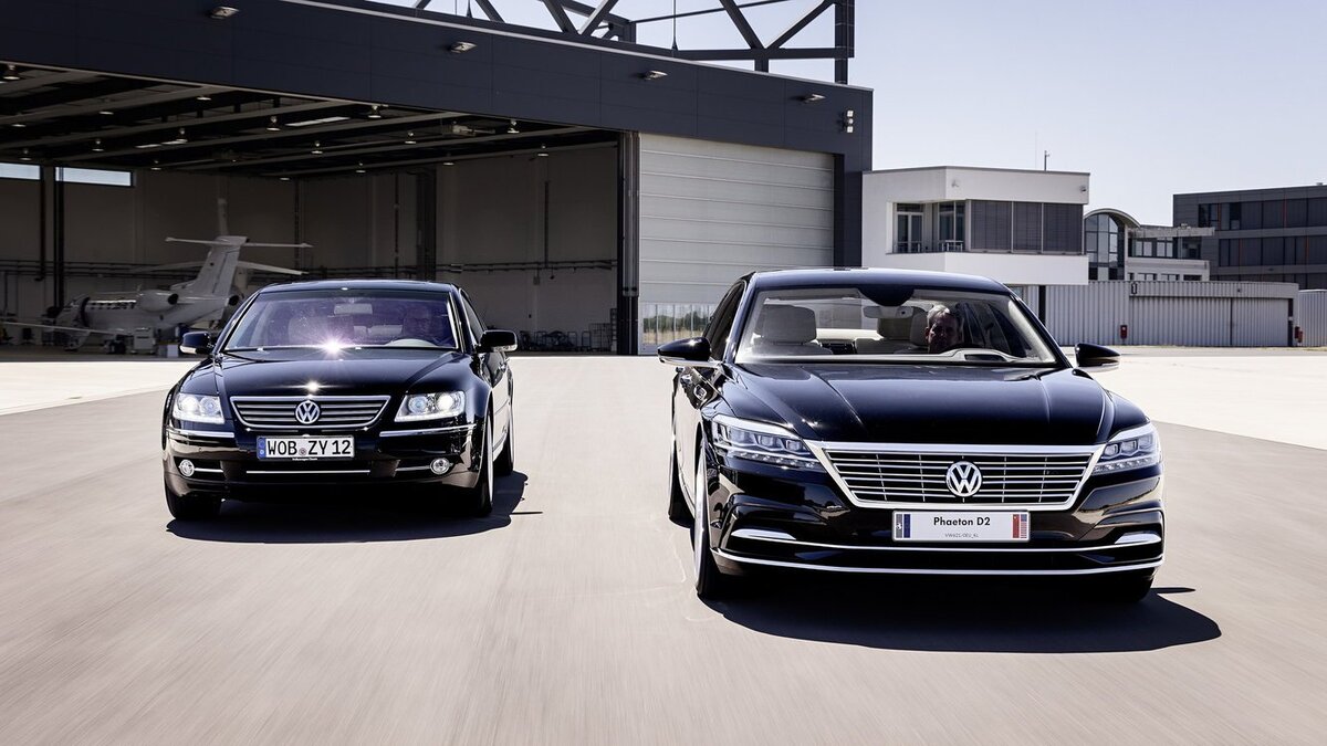 VW Phaeton D1 (2002-2016) и VW Phaeton D2 (2016)