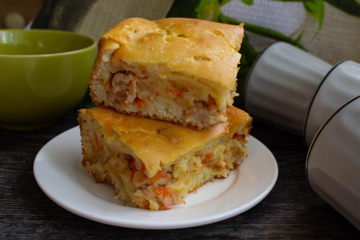 Быстрый и вкусный пирог