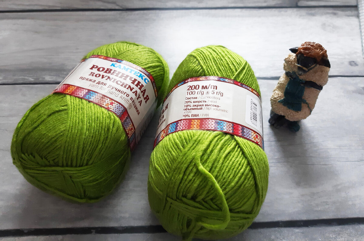 Пряжа на свитер