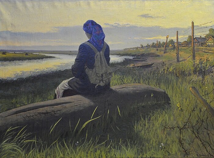 Виктор Шматов "Прощание". 