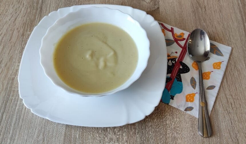 Нежный крем-суп из кабачков