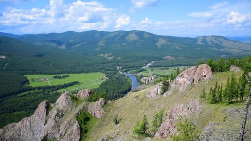 Река белый Июс тропа предков Хакасия