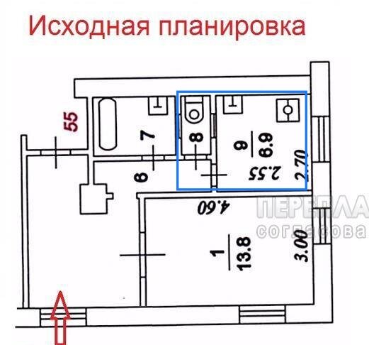 Можно ли увеличить кухню за счет жилой комнаты без переноса мокрой зоны