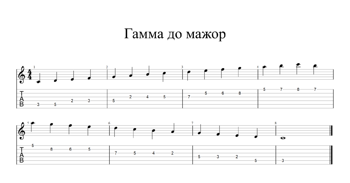 До мажор обыкновенный