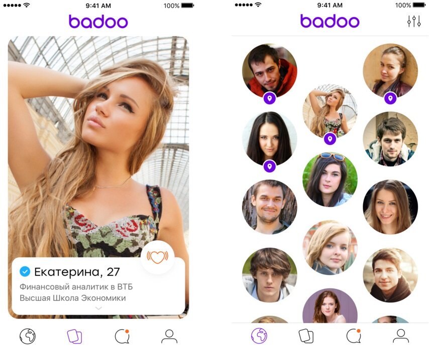   Google Play  Badoo    