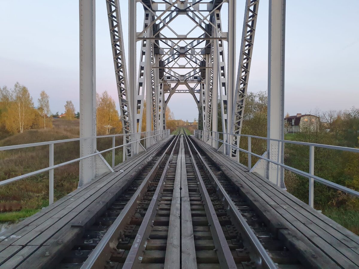 Стальмост, с которого все началось. Фото моего друга