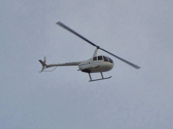     Вертолет над Саратовом. Фото: Сергей Климушев