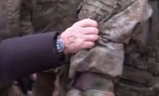 В.В. Путин на военном полигоне в Рязанской области