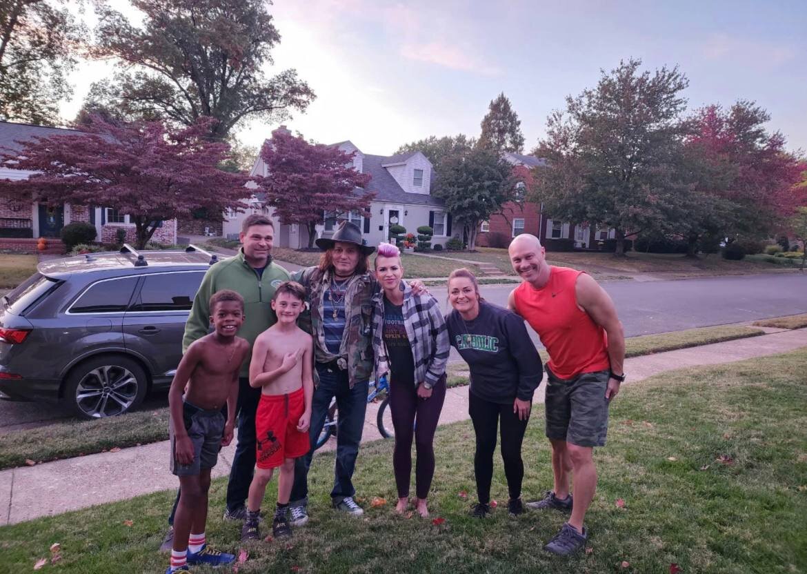 Джонни Депп с фанатами