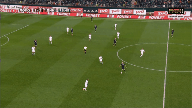 Лаксальт участвует в хорошей атаке команды