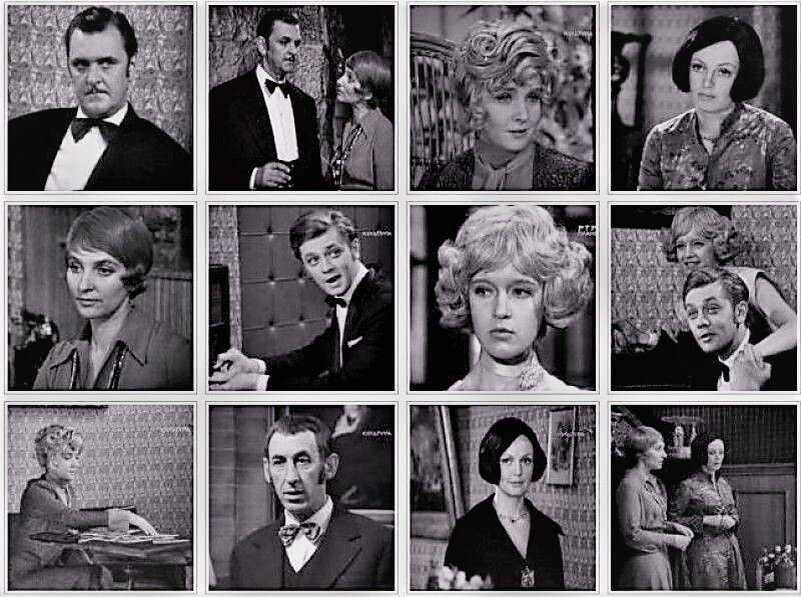 Кадры из фильма "Опасный поворот", режиссер - В. Басов 