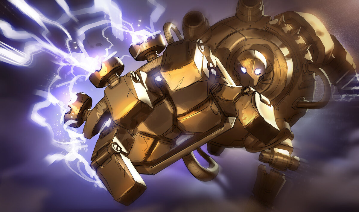 Концепт финального арта Блицкранка