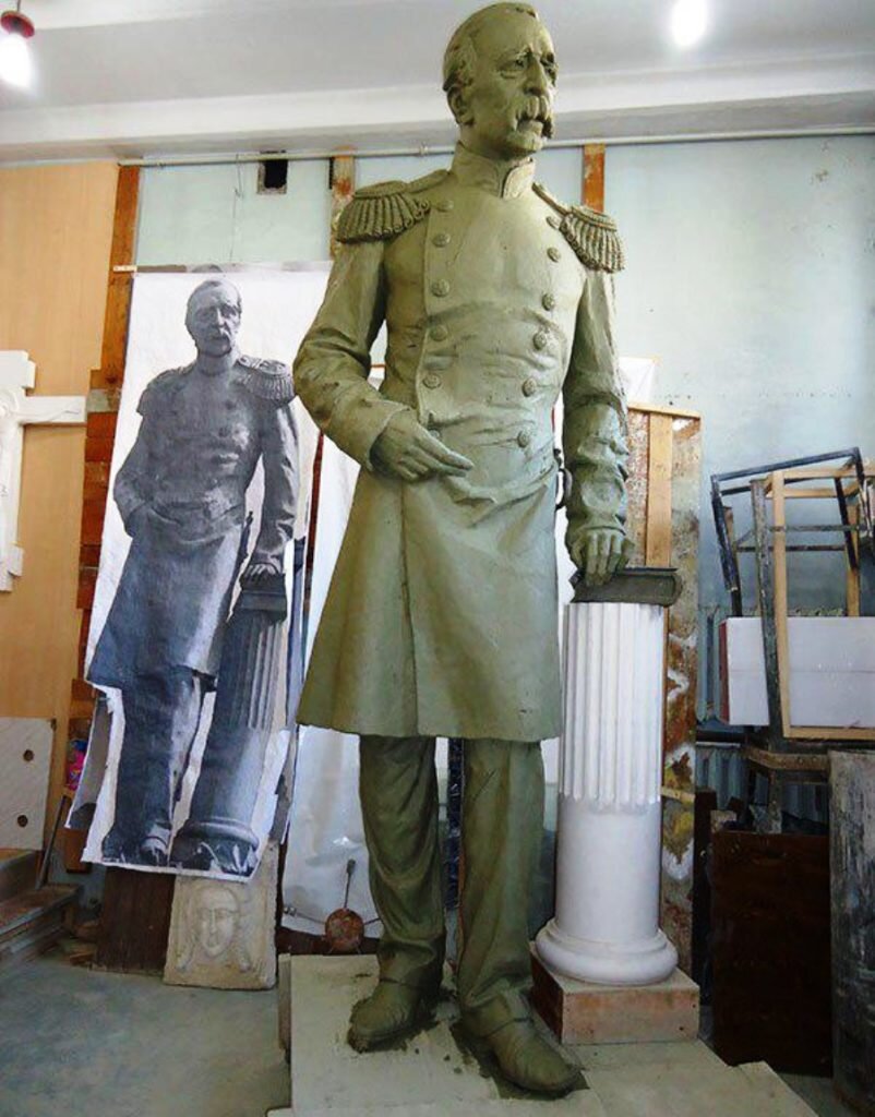 Гипсовая модель была готова ещё в 2011-м