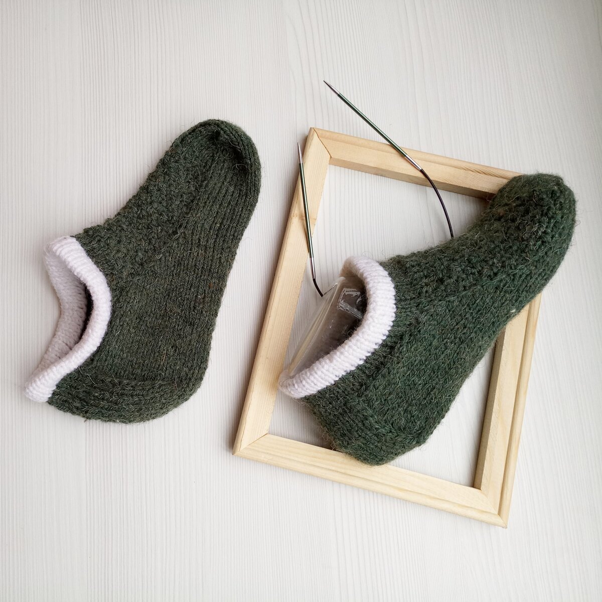 Носки короткие для отечных ног. Листайте