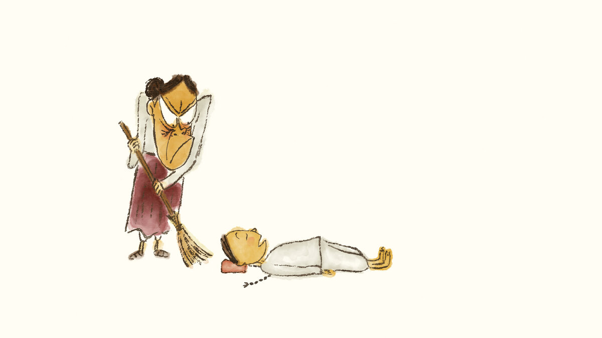 Кадр из мультфильма "Тигры на веревочке"