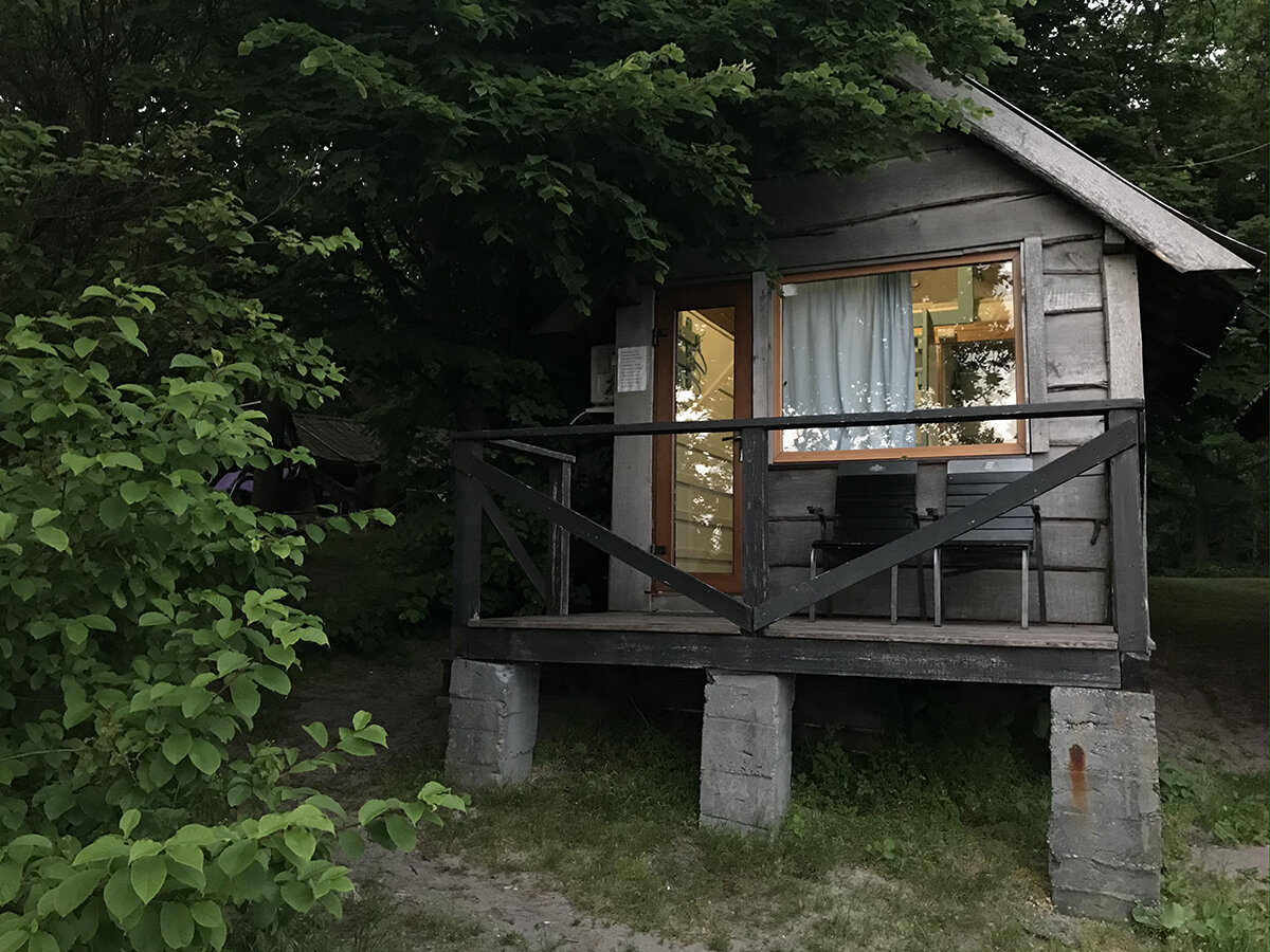 Пожил в бунгало на берегу Балтийского моря. Показываю, как там всё  устроено. | Путешествия по России с ted.ns | Дзен