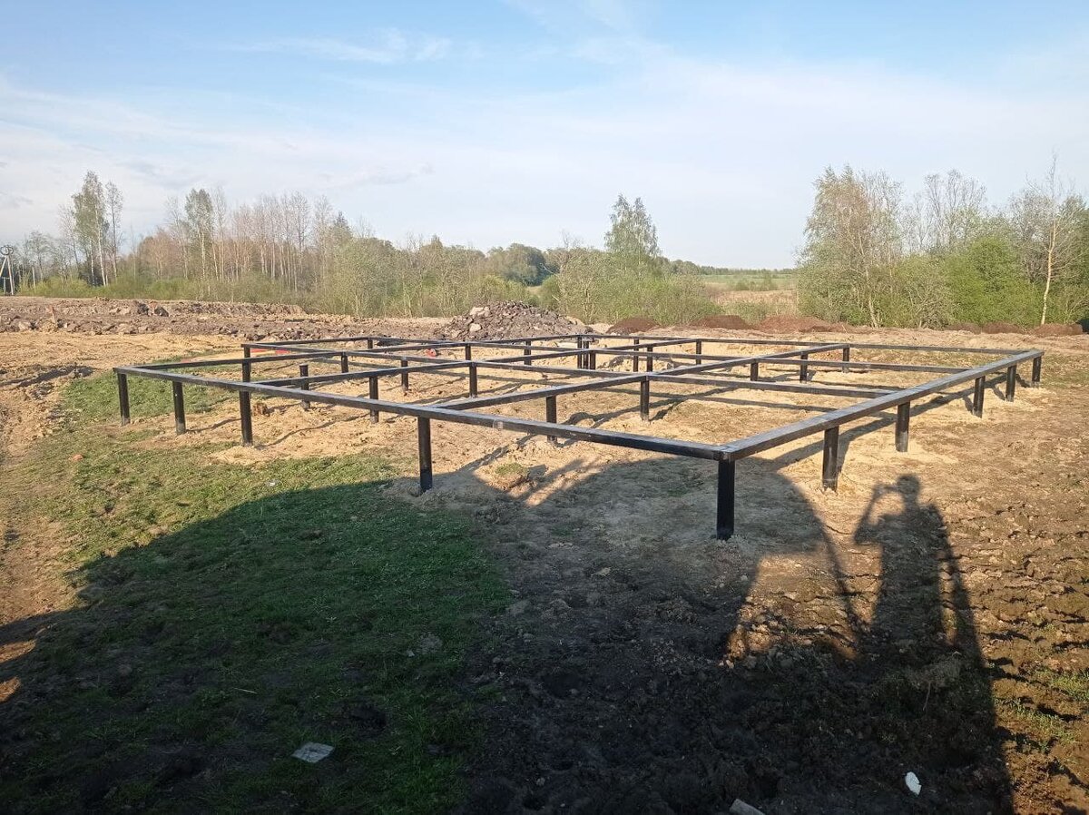 Фундамент на сваях