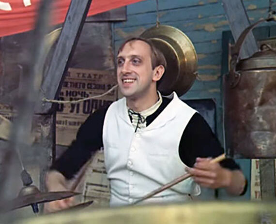 Николай Аверюшкин. Кадр из фильма «Мы из джаза»