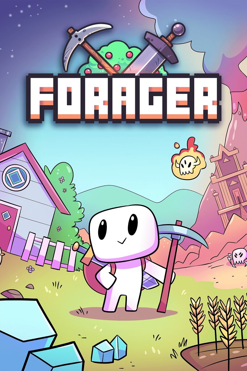 Игра песочница где ты будешь иследователем загадочного мира FORAGER |  MobileGemes | Дзен